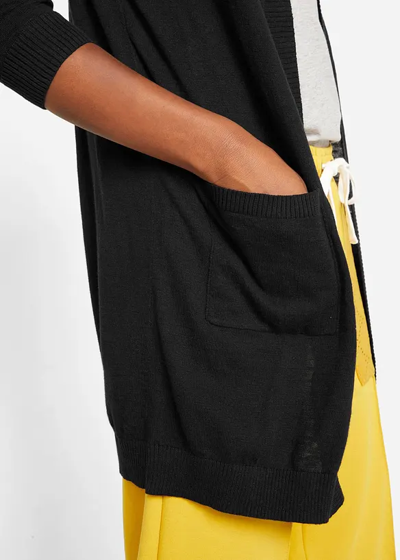 Tunn cardigan i bomull, bonprix