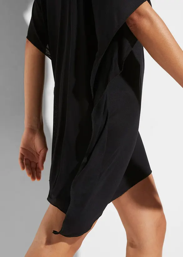 Transparent strandtunika i viskos, bonprix