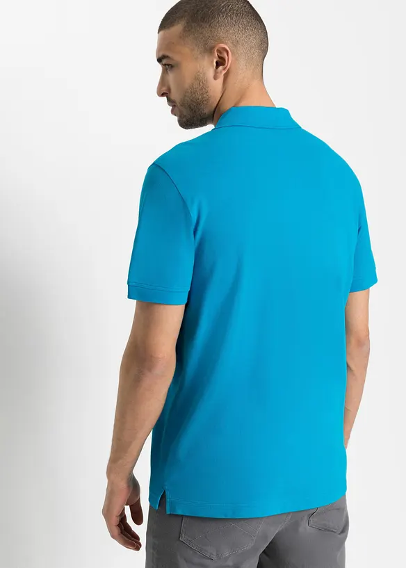 Kort&auml;rmad pik&eacute;tr&ouml;ja i bomull, bonprix