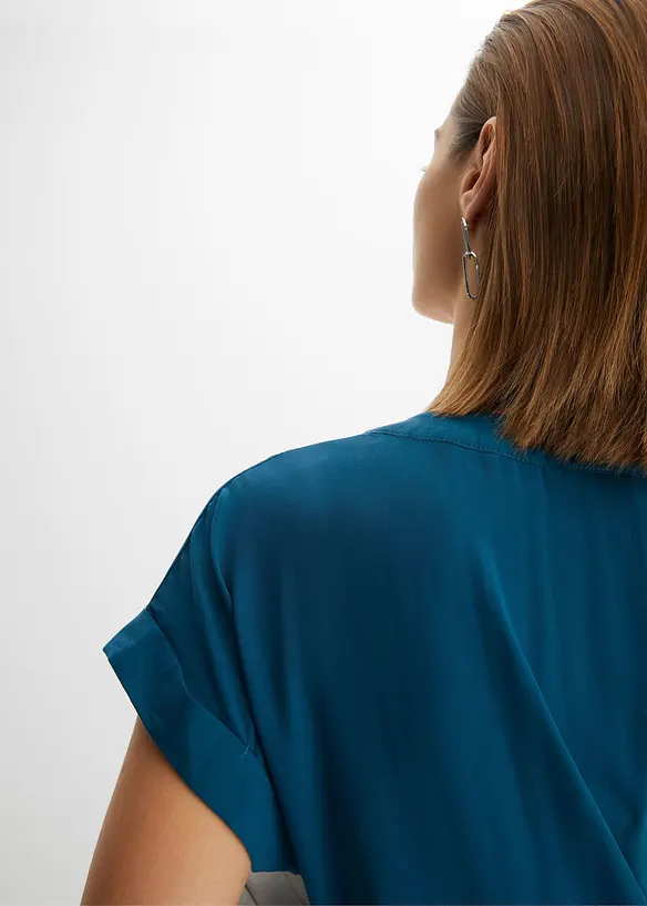 Blustunika av ren viskos, bonprix