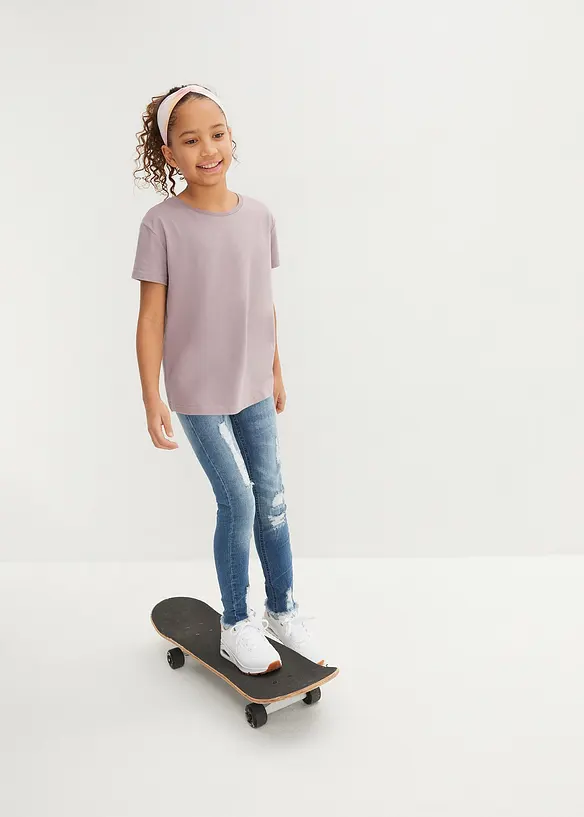 T-shirt i ekologisk bomull (3-pack), bonprix