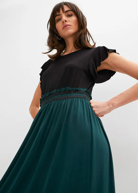 Jerseyklänning av viskos, bonprix