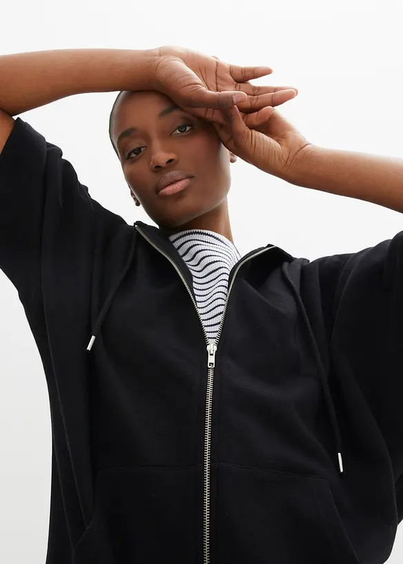 Munkjacka med capelook, av h&aring;llbar bomull, bonprix