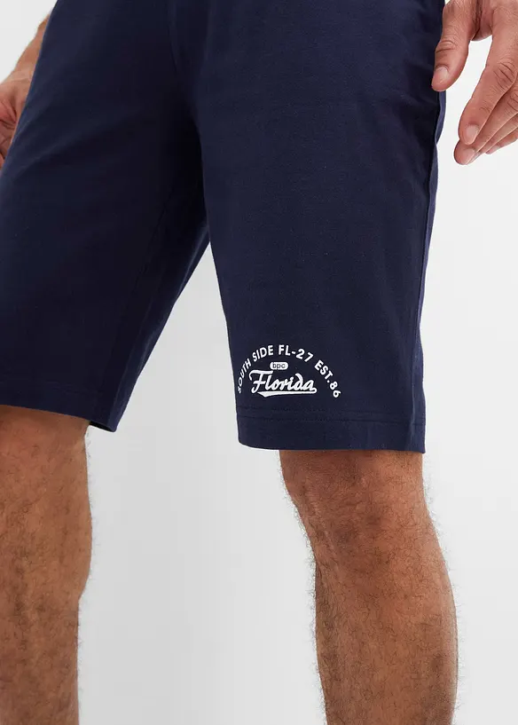 Jerseyshorts med ekologisk bomull, bonprix