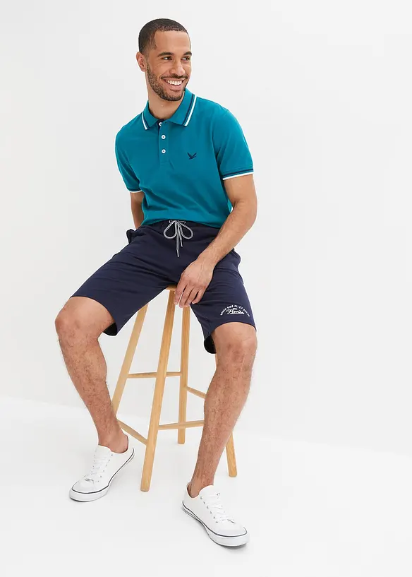 Jerseyshorts med ekologisk bomull, bonprix