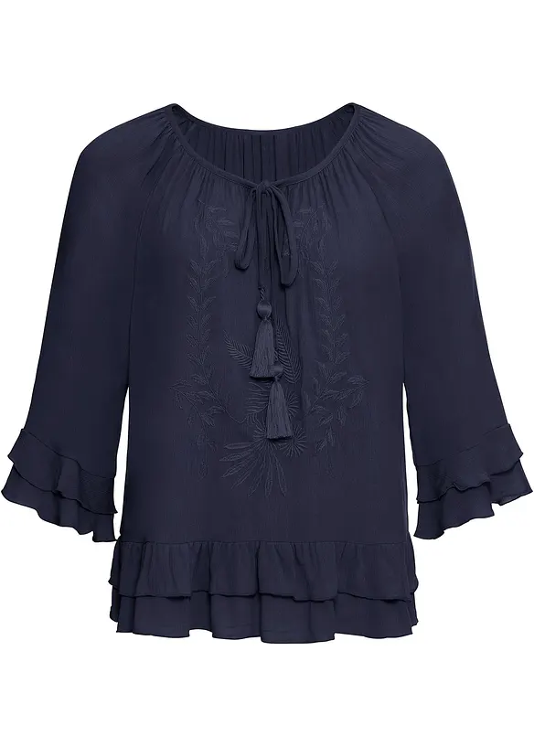 Tunika i mjuk viskos, bonprix