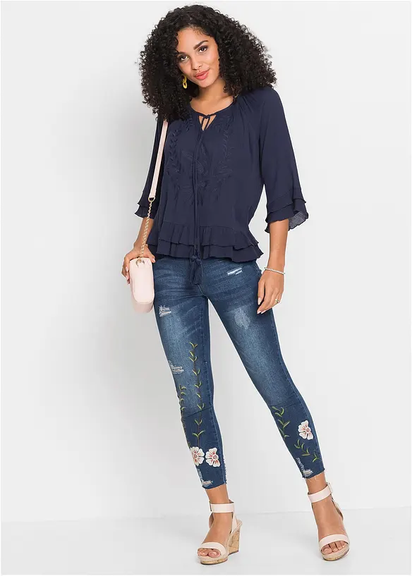 Tunika i mjuk viskos, bonprix