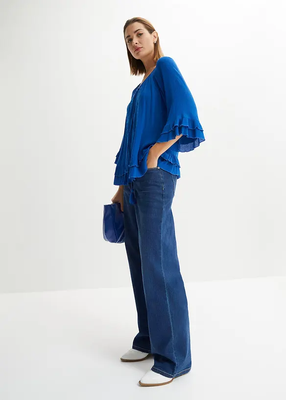 Tunika i mjuk viskos, bonprix