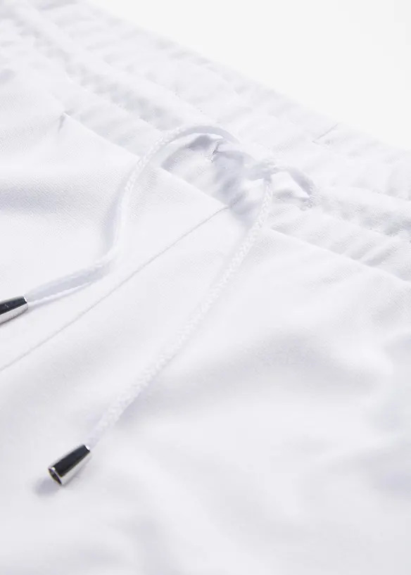 Dra p&aring;-byxa med res&aring;rlinning, av viskosmix, bonprix