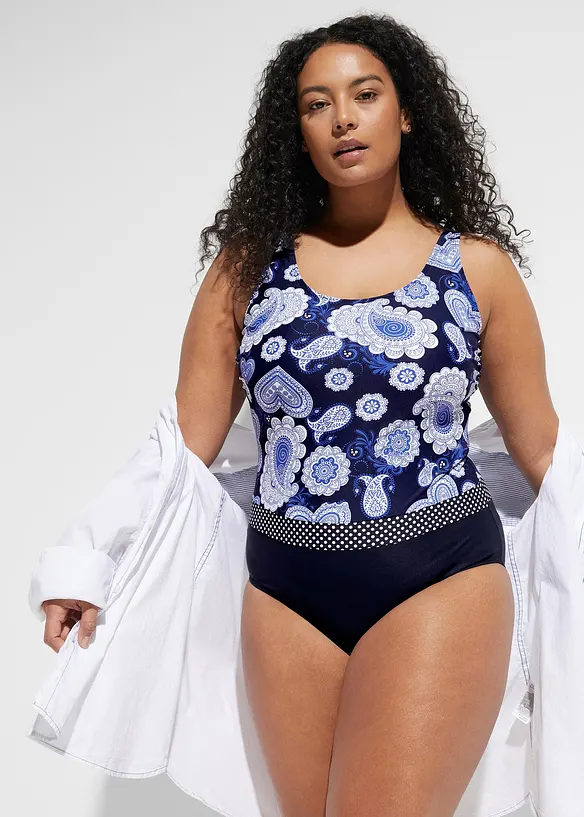 Baddräkt med medelhög formande effekt, bonprix