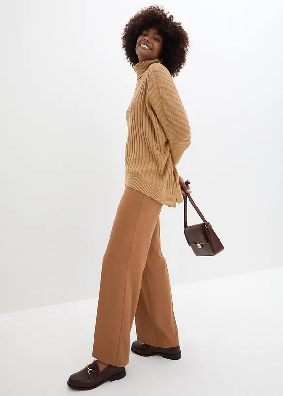 Oversizetr&ouml;ja med poncholook, bonprix