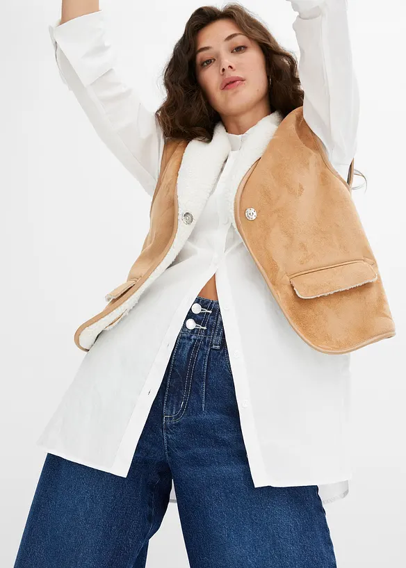 Wide Leg Jeans High Waist, bonprix