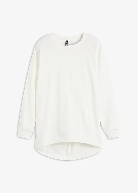 Oversizesweatshirt i ren bomull, bonprix
