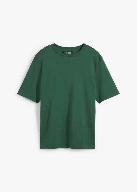 T-shirt av tjock ekologisk bomull, bonprix