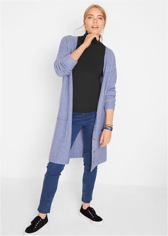 L&aring;ng&auml;rmad topp med ekologisk bomull, bonprix