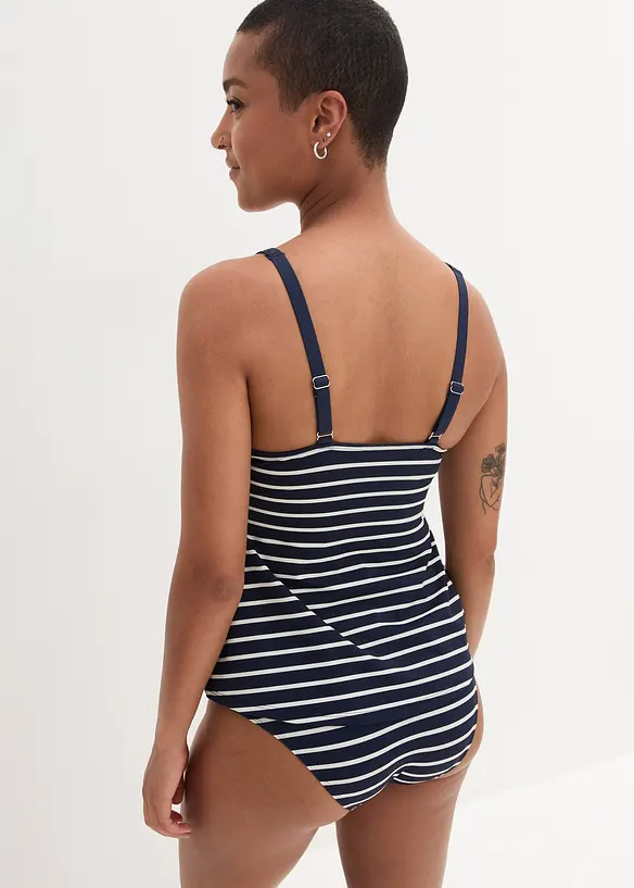 Tankini med snörning (2 delar), bonprix