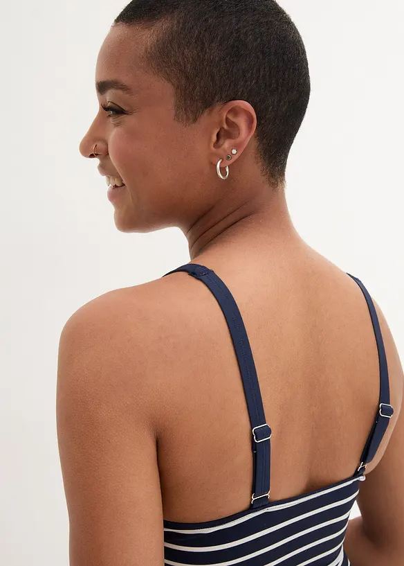 Tankini med snörning (2 delar), bonprix