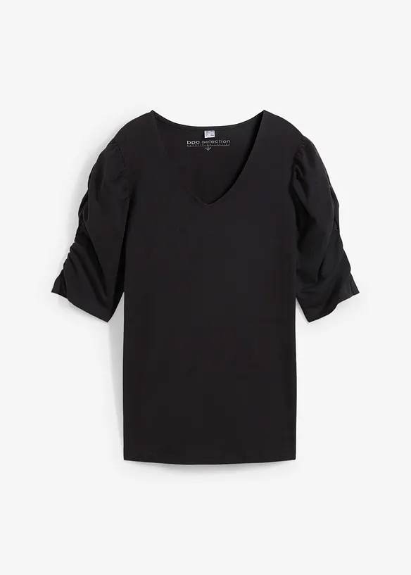 Topp med puffärmar, bonprix