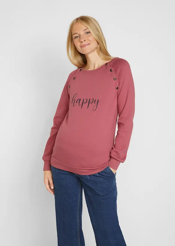 Mamma-/amningssweatshirt, bonprix