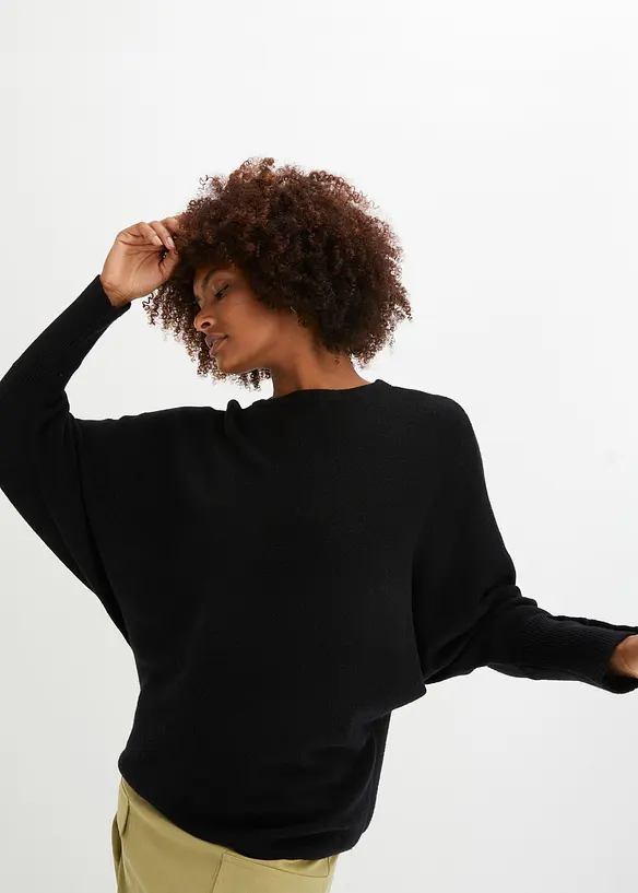 Tröja av viskosmix, bonprix