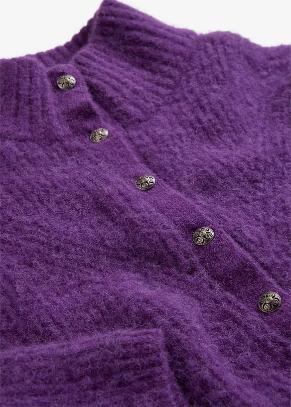 Oversizetröja i ylleblandning med alpackaull, bonprix