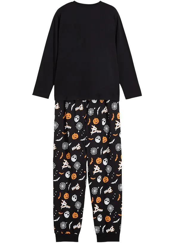 Pyjamas av mjuk bomull (2-delat set), bonprix