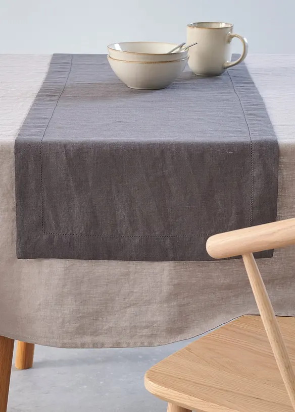 Bordsl&ouml;pare i linne, bonprix