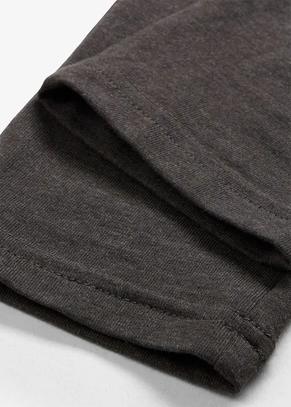 Leggings med ren ekologisk bomull (2-pack), bonprix