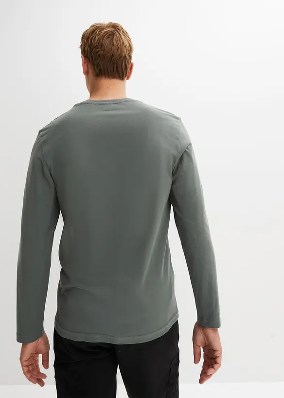 Långärmad T-shirt (2-pack), bonprix