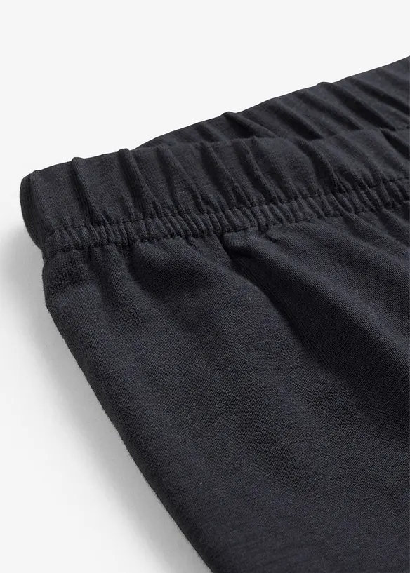 Leggings med ekologisk bomull (2-pack), bonprix
