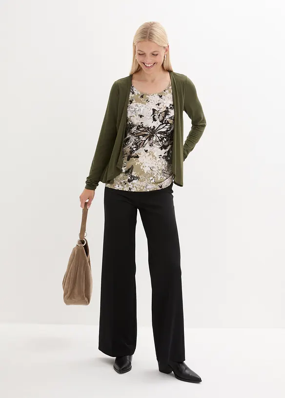 Marlenebyxa med bekväm midja, bonprix