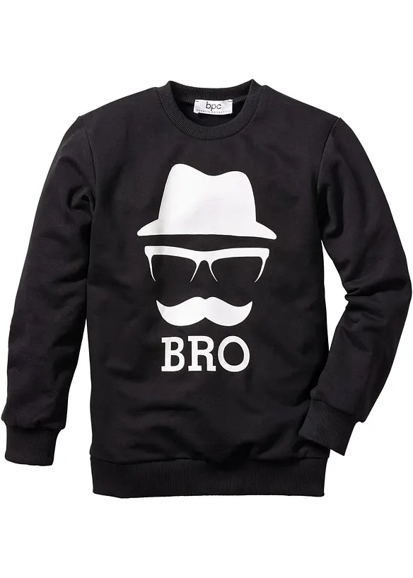 Sweatshirt för barn i ekologisk bomull, bonprix