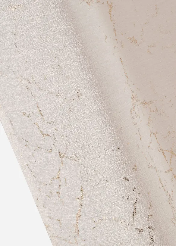 Gardinlängd med glansigt tryck (1-pack), bonprix