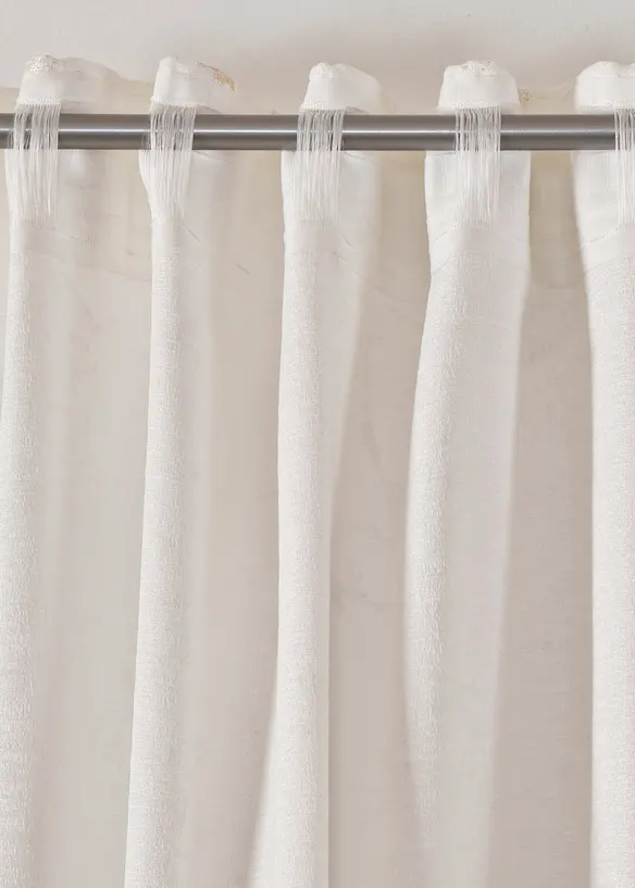 Gardinlängd med glansigt tryck (1-pack), bonprix