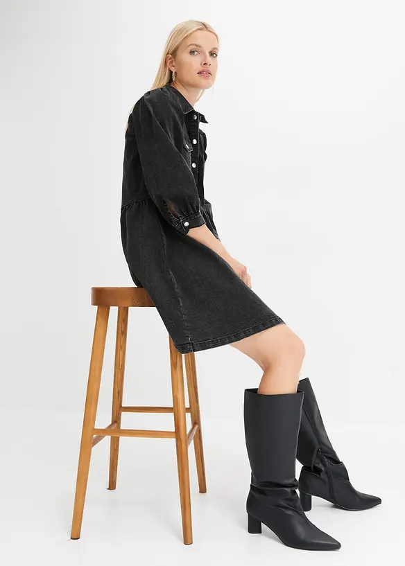 Jeansklänning, bonprix