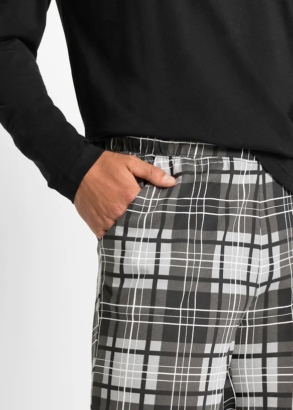 Pyjamas i bomull, bonprix