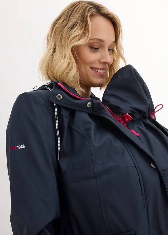 3-i-1-mamma-regnjacka med babyficka, bonprix