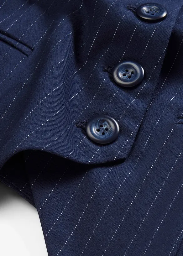 Väst med asymmetrisk knappslå, bonprix