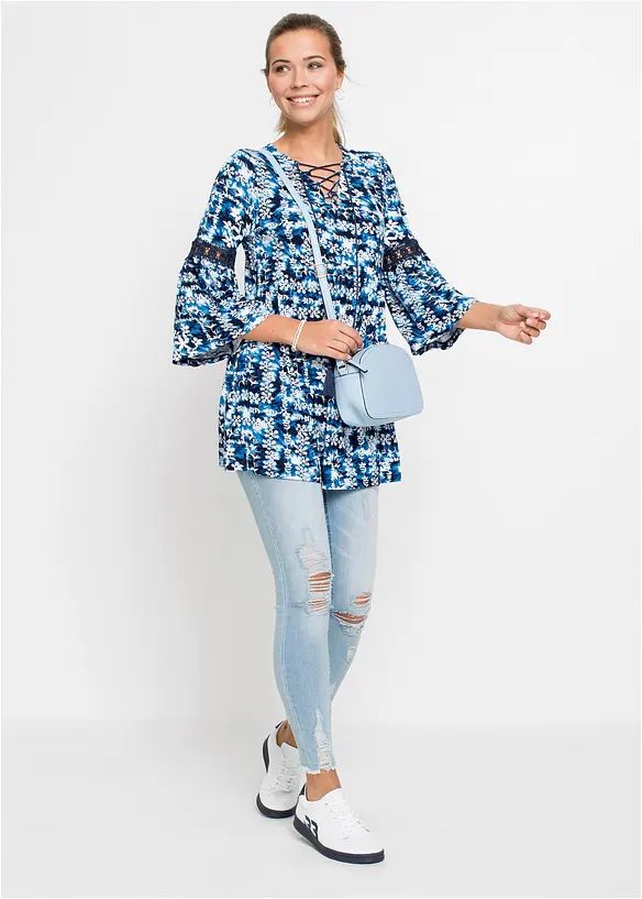 Tunika av mjuk viskos, bonprix