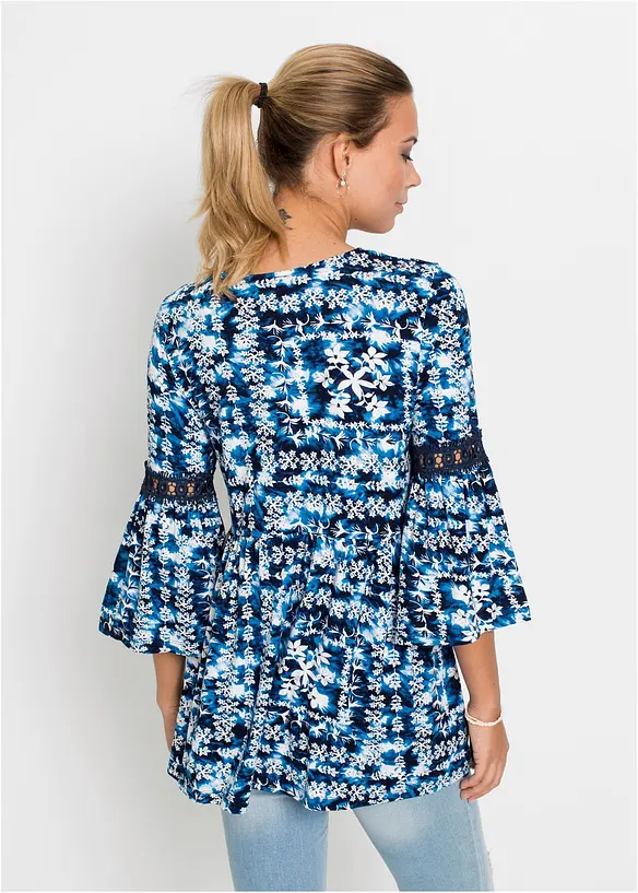 Tunika av mjuk viskos, bonprix