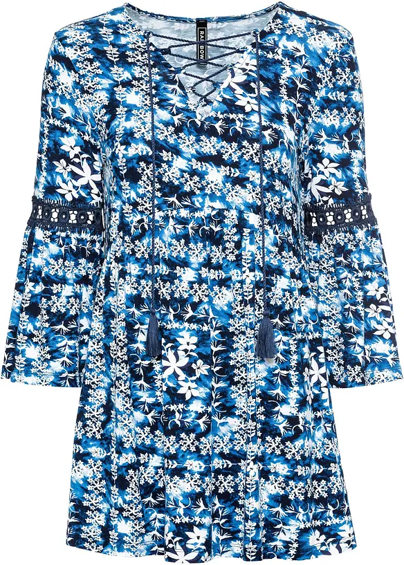 Tunika av mjuk viskos, bonprix