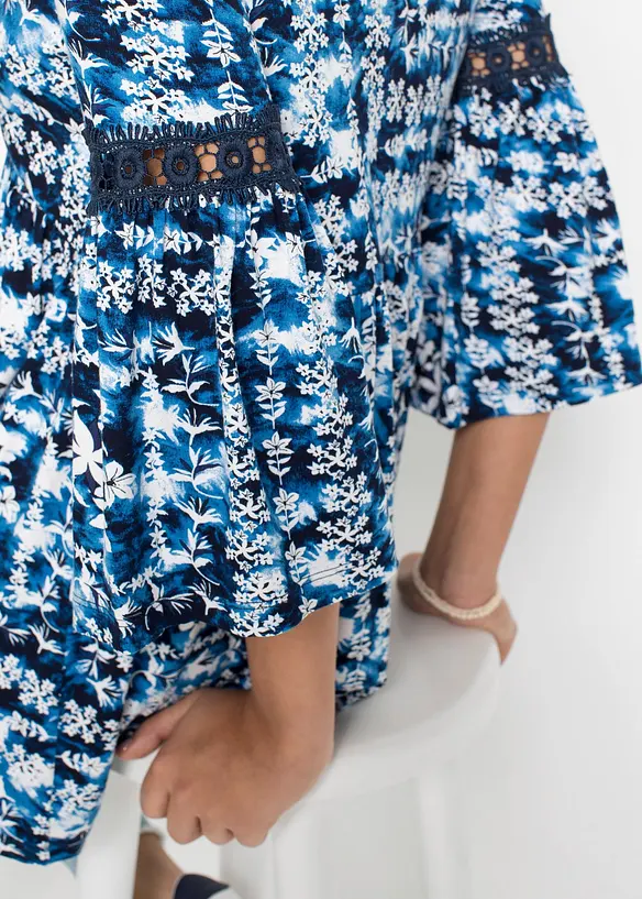 Tunika av mjuk viskos, bonprix