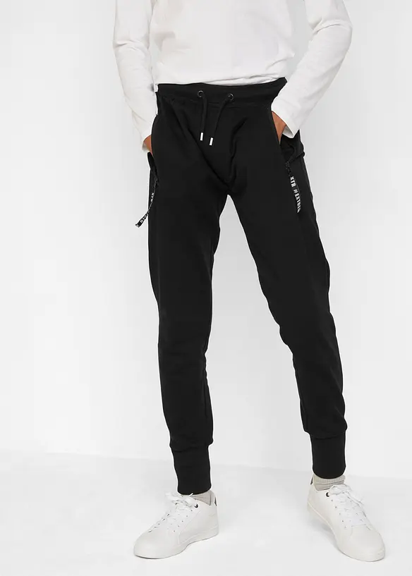 Joggingbyxa av ren bomull, bonprix