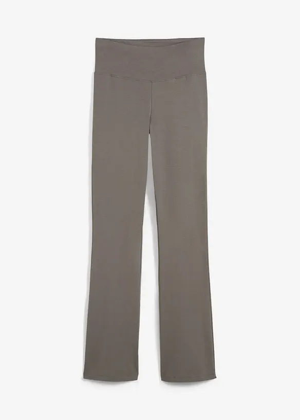 Leggings i bomull med utsvängda ben, bonprix