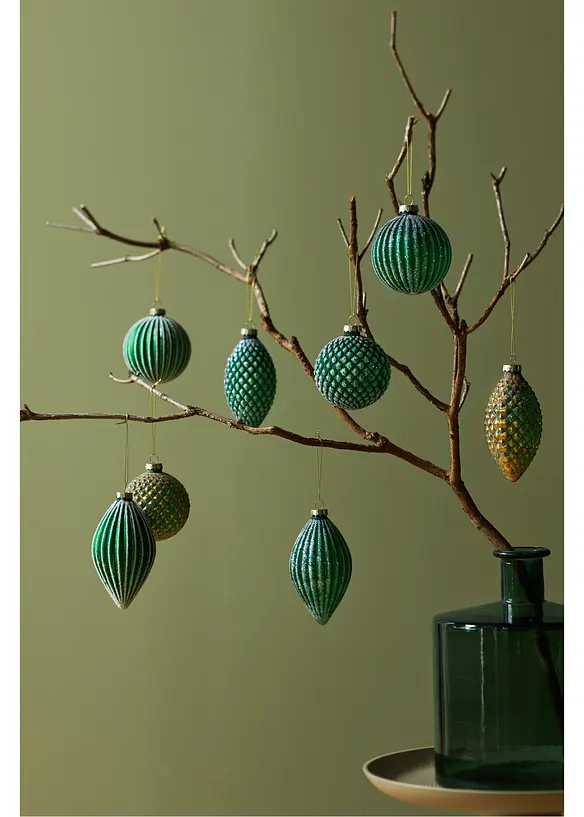 Julgranskulor, 8 st., bonprix