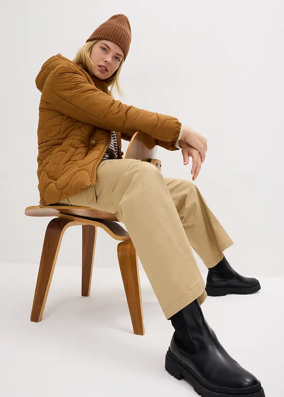 Täckjacka med huva, bonprix