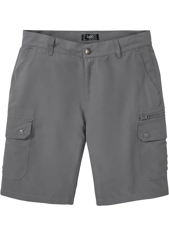 Cargoshorts i mikrofiber, Regular fit, bonprix