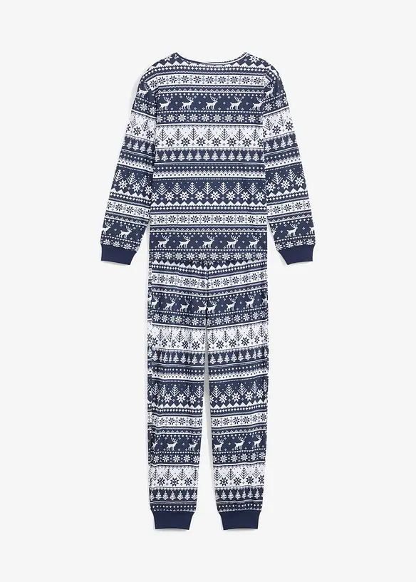 Pyjamas i ekologisk bomull (2 delar), bonprix