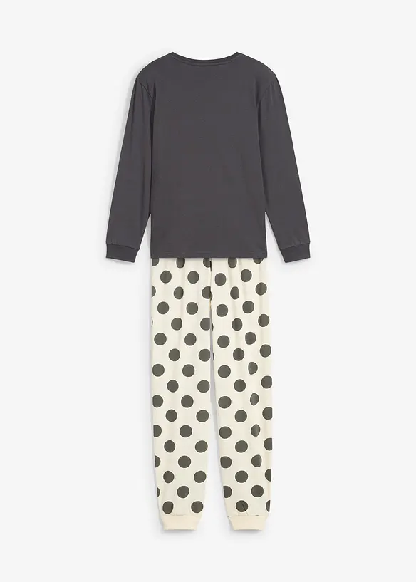 Barnpyjamas med ekologisk bomull (2 delar), bonprix