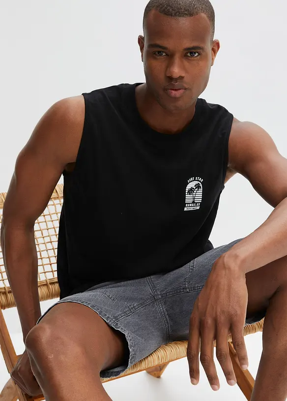 Linne i ren bomull, Loose Fit, bonprix